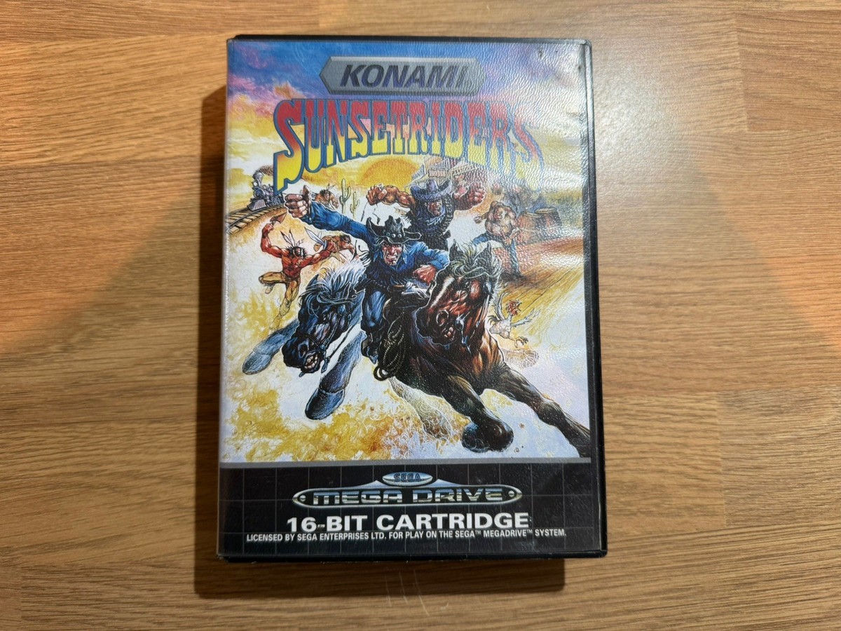 SEGA MEGA DRIVE] Sunsetriders - Konami - Complet - PAL Version - Jeux vidéo