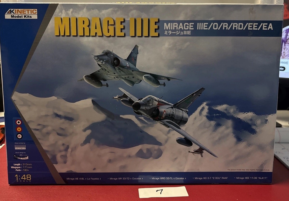 Maquette Avion Kinetic 1/48 – IAI Nesher 48056 – Neuf