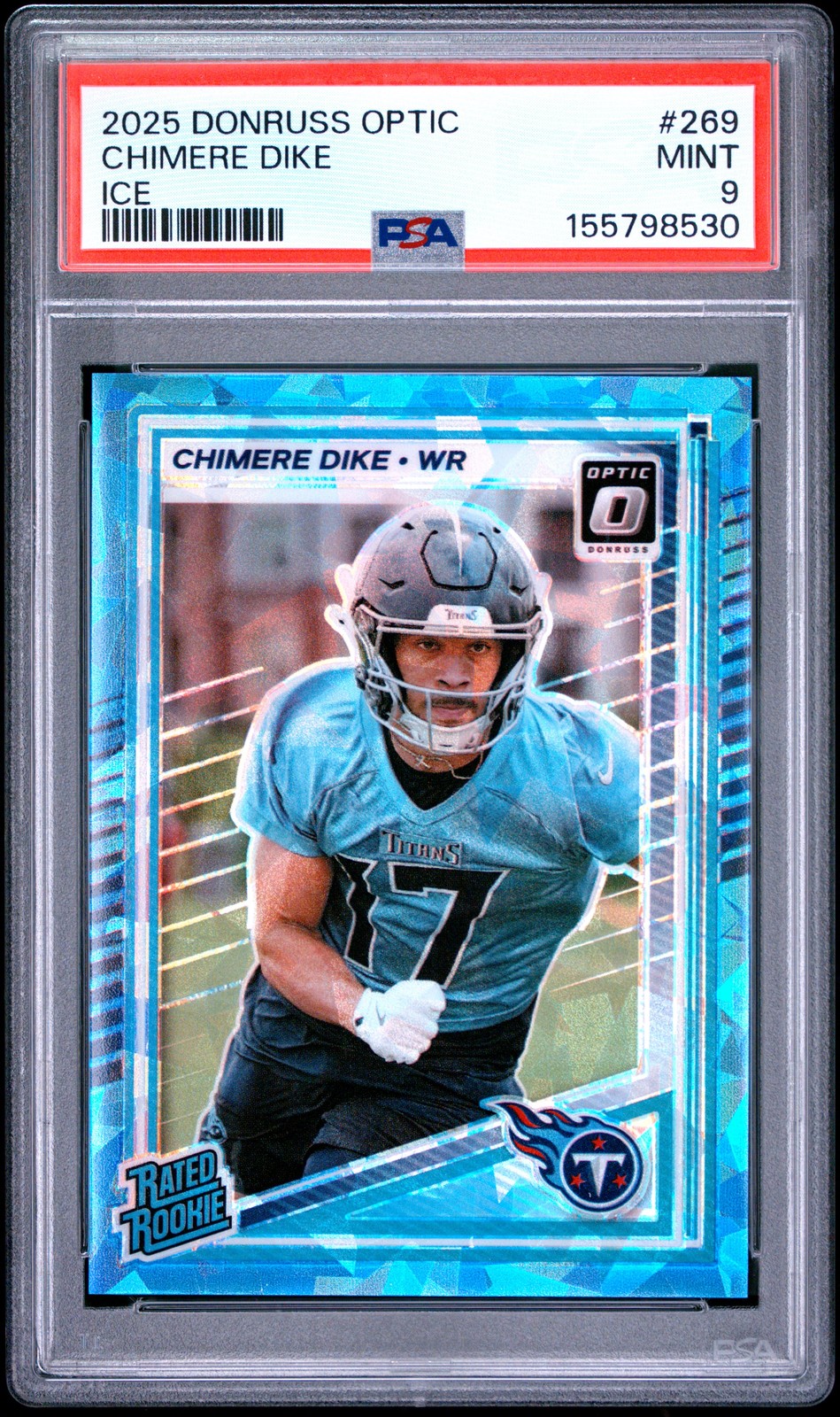 Chimere Dike Panini Donruss Optic #269 Ice