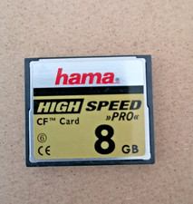 CF cards 8 GB & 4 GB Compact Flash Cards by CnMemory & Hama UDMA CF