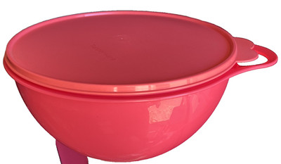 Collect IT! Tupperware 4.5L / 19-Cup Thatsa Bowl FLAMINGO Mixing Bowl Nesting! 