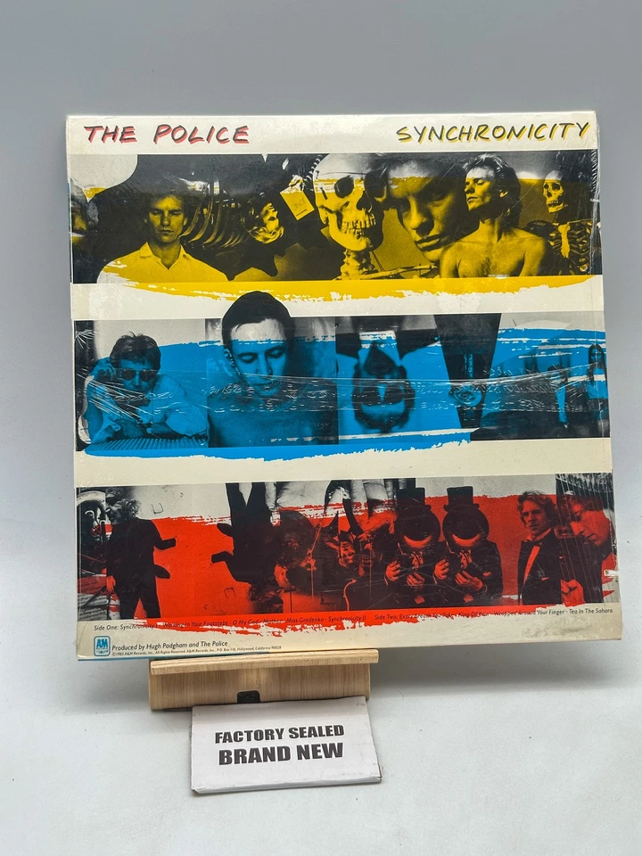 The Police- Synchronicity 1983 Factory Sealed   1983 - Image 3 of 3