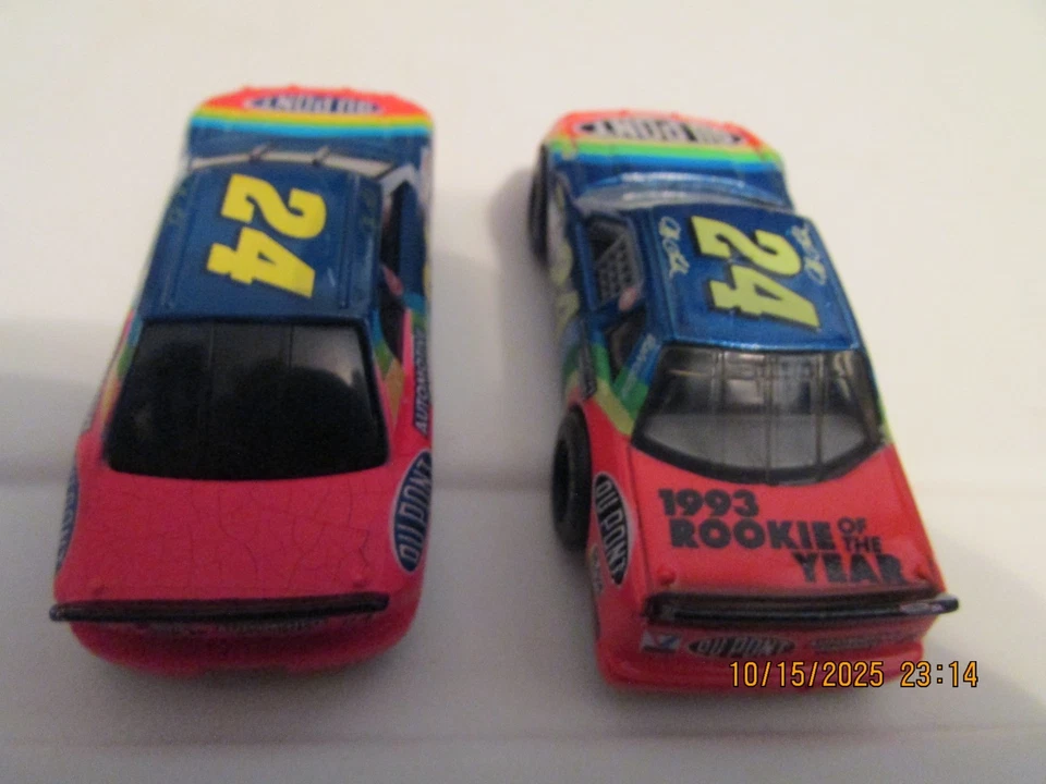 2 Джефф Горден # 24 nascar Dupont Монте-Карло, гоночный автомобиль 1993 дебютант года и 1995 - Изображение 3 из 4