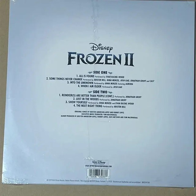 Frozen II Vinyl LP - Brand New Sealed