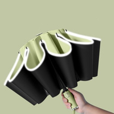 Parapluie automatique résistant au vent fort avec un design pliable élégant
