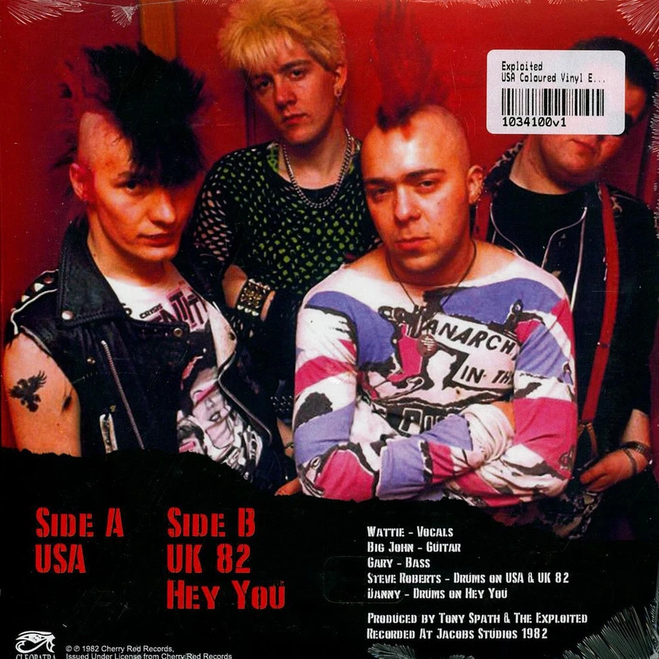 The Exploited - USA Coloured Vinyl Edition (2023 - CA - Original) - Bild 2 von 2