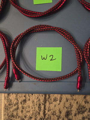 #ad Adioquest King Cobra cables 1 meter SOLD EACH White or Black Text $39.99