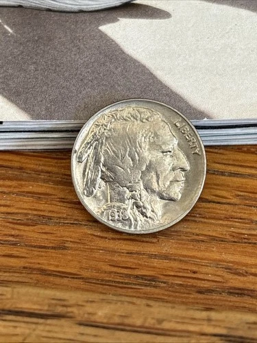 1938-D Buffalo Nickel-Choice Uncirculated