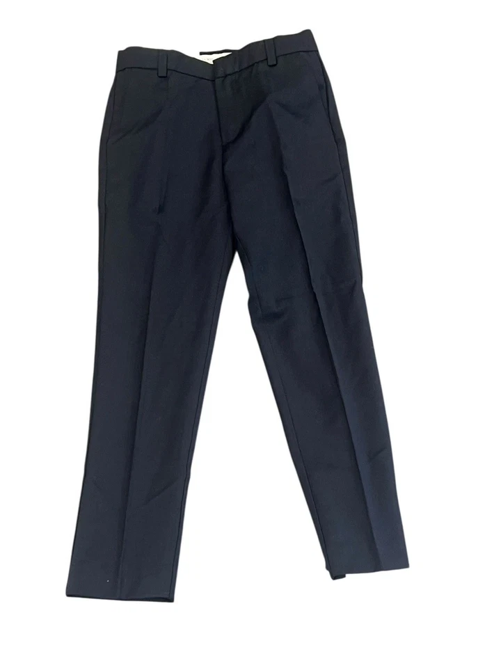 ZARA NIÑOS 6 AZUL MARINO EXTRAFINO LANA TRAJE PANTALONES DE VESTIR AJUSTE A MEDIDA 5748-763 NUEVO CON ETIQUETAS Foto 2 de 4