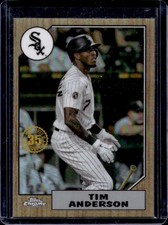 2022 Topps Chrome Tim Anderson 1987 #87BC-14 White Sox