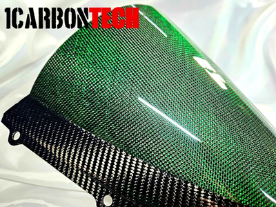 CARBON FIBER HYBRID WINDSCREEN KAWASAKI 06-2023 ZX-14 & ZX-14R