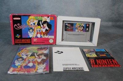SNES  Super Nintendo Sailor Moon mit OVP und  Anleitung FRA/SFRA
