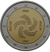 Irland 2 Euro  2026 ST &bdquo;Vorsitz Irlands im Rat der EU"  -VVK !!!!!