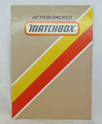 Matchbox 1983 Action Packed A4 Trade Catalogue featuring E.T