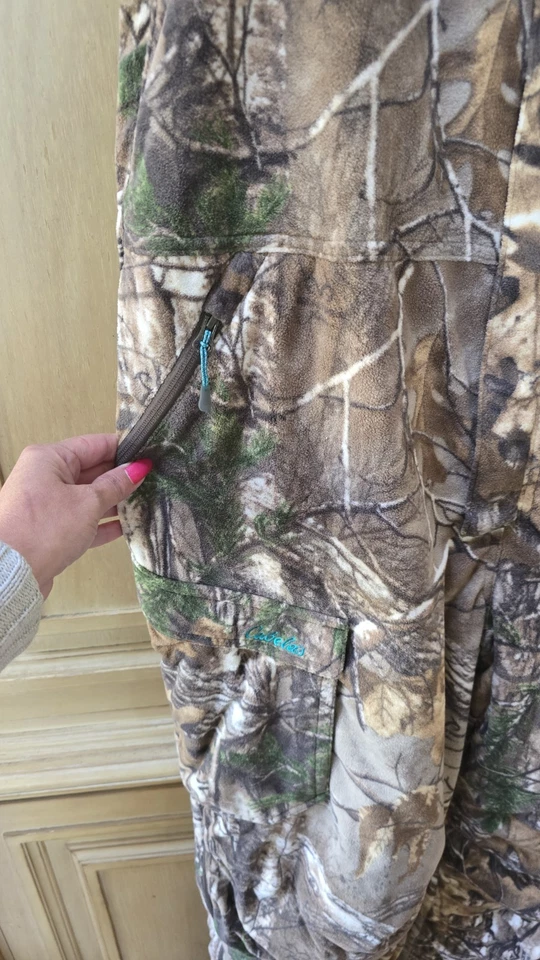 XL Womens Cabelas Camo Hunting Bibs Insulated Heavyweight Nwt - Image 3 of 4