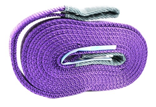 1 Tonne Tow Strap x 4 Metres With 4.75 Tonne Shackles, Recovery Strap, 1000kg - Picture 4 of 7