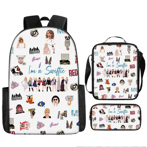 Kids Taylor Backpack School Book Bag Travel Rucksack Lunch Bag Pencil Case Gift - Picture 5 of 57