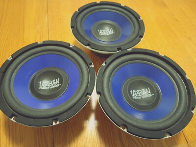 Urban Audio Works U-8m 8-in Subwoofer Very Rare Perfect Condition
