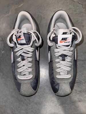 Nike Cortez 4.0 sacai Grey (Men's) DQ0581-001 Size 10.5