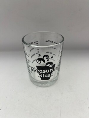 Kitchen Craft Glass Small Measuring Cup - ml, tsp. tbsp, fl. oz.
