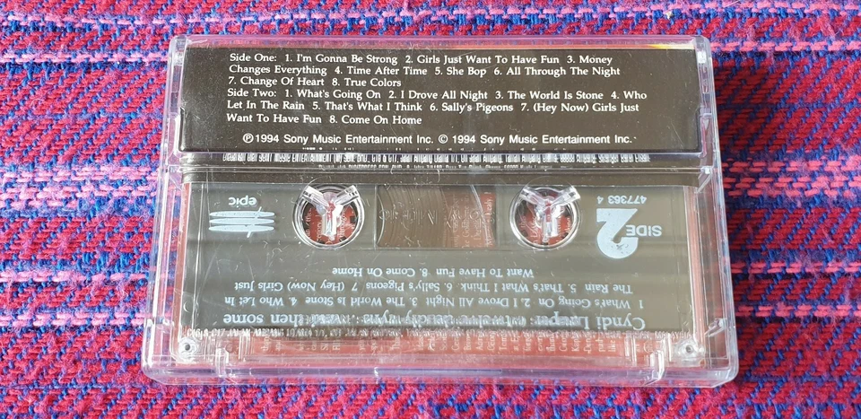 Cyndi Lauper ~ Twelve Deadly Cyns ... And Then More ( Malaysia Press ) Cassette - Image 2 of 4