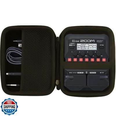 JINMEI Hard EVA Carrying Case Compatible with for Zoom G1/B1/A1 FOUR Bass Mul