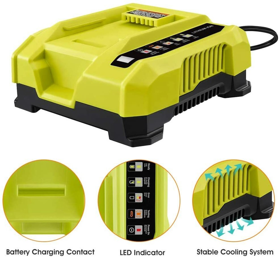 40V 6Ah Battery OR Rapid Charger For Ryobi 40 Volt Lithium OP4050