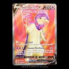 carte Pokémon Typhlosion de Hisui V 169/189 #2 EB10 - Astres Radieux NEUF FR