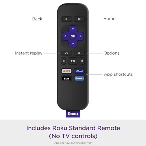 Express | HD Streaming Device with Standard Remote no TV controls Free & Live TV