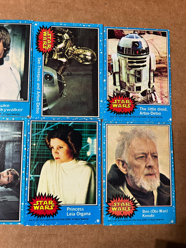 1977 Star Wars Card Complete Series 1 Set - (66) NrMt/ Excellent - Picture 5 of 9