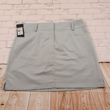 Adidas Golf Skirt Skort Lined Womens Size 10 Light Onyx Climacool NEW