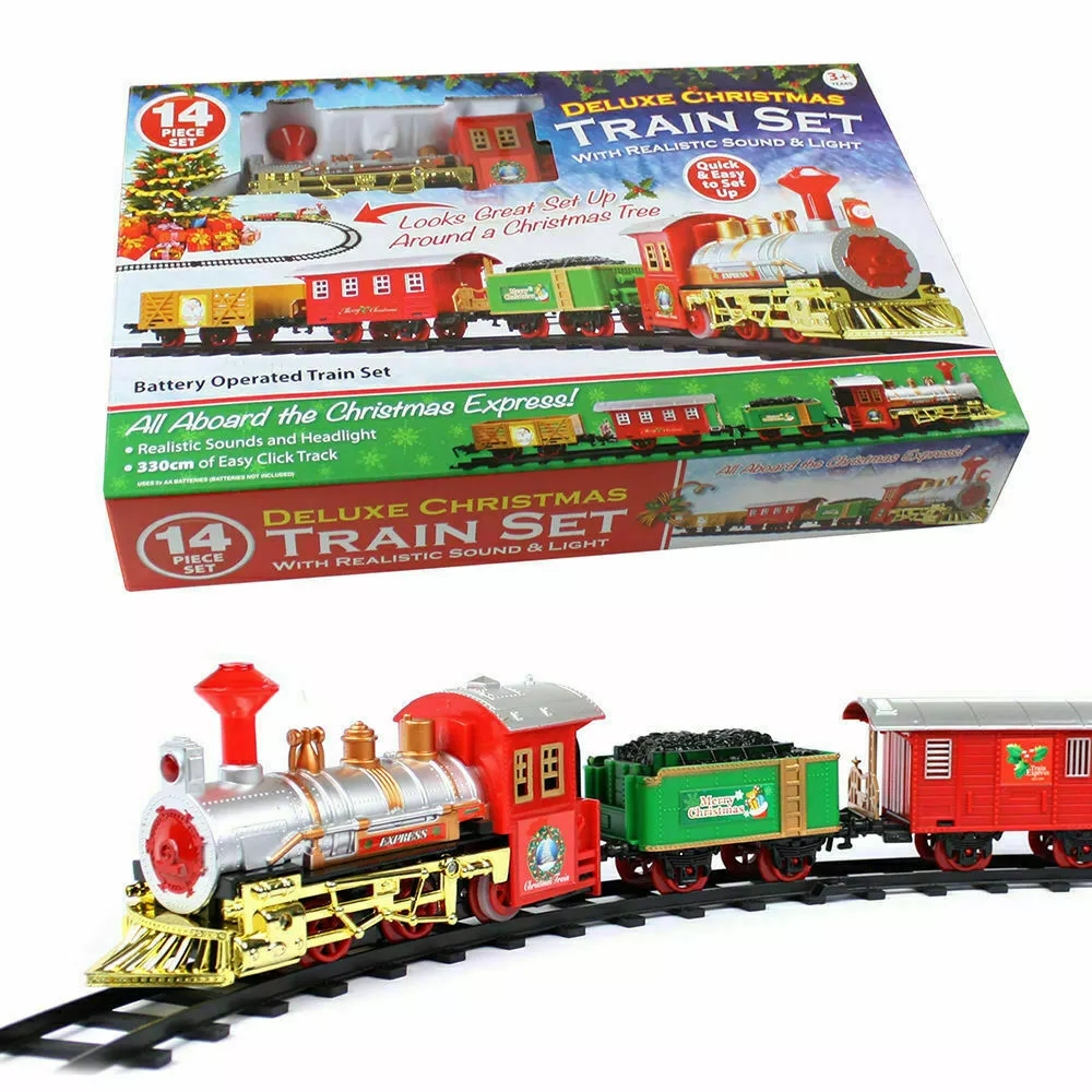 Christmas toy sales train set