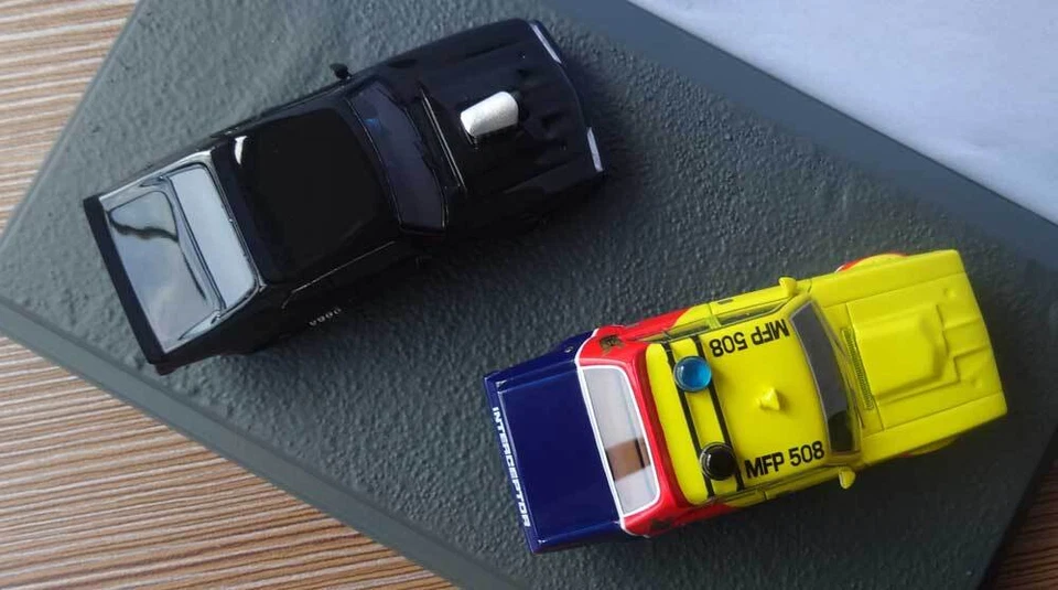 1:64 Mad Max Twin Set -- First & Last Interceptor -- Ford Falcon -- Ace Models - Image 2 of 3