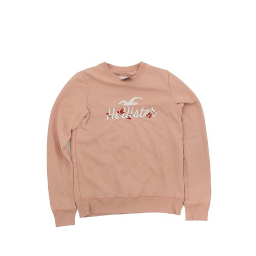 Hollister Womens Jumper XS Pink Blend 