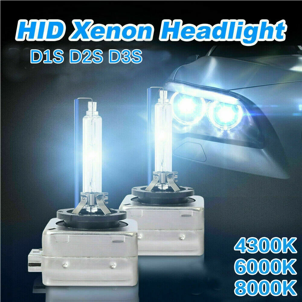 2x SuperVision D2S 12000K Xenon Brenner Lampe Licht Scheinwerfer