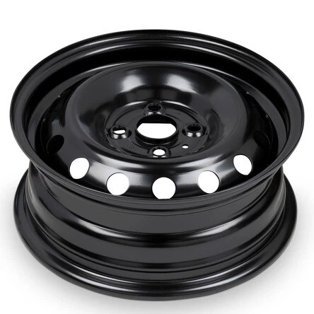New Wheel For 2006-2011 Kia Rio 14 Inch Black Steel Rim - Image 3 of 4