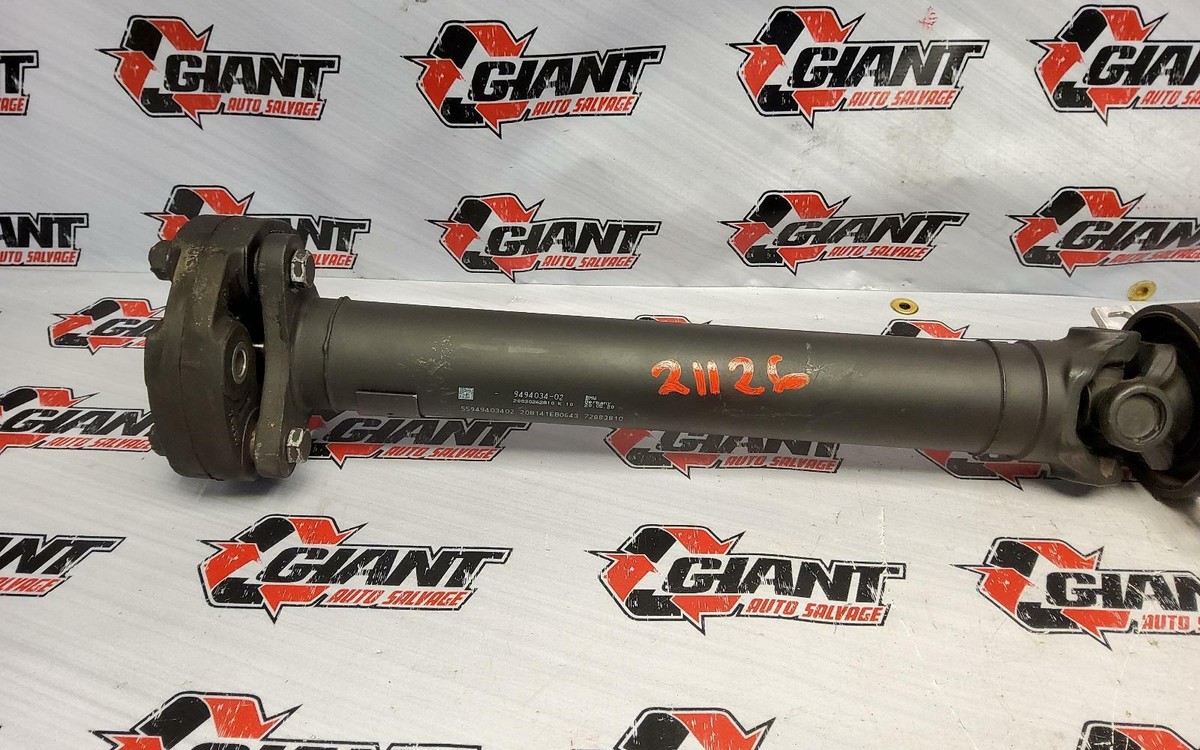 20 21 TOYOTA SUPRA GR A90 A91 OEM REAR DRIVE SHAFT 2 PIECE 9494034