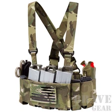 Tactical 5.56 Ready Rig Chest Rig Elastic Cummerbund Concealed Lightweight Vest