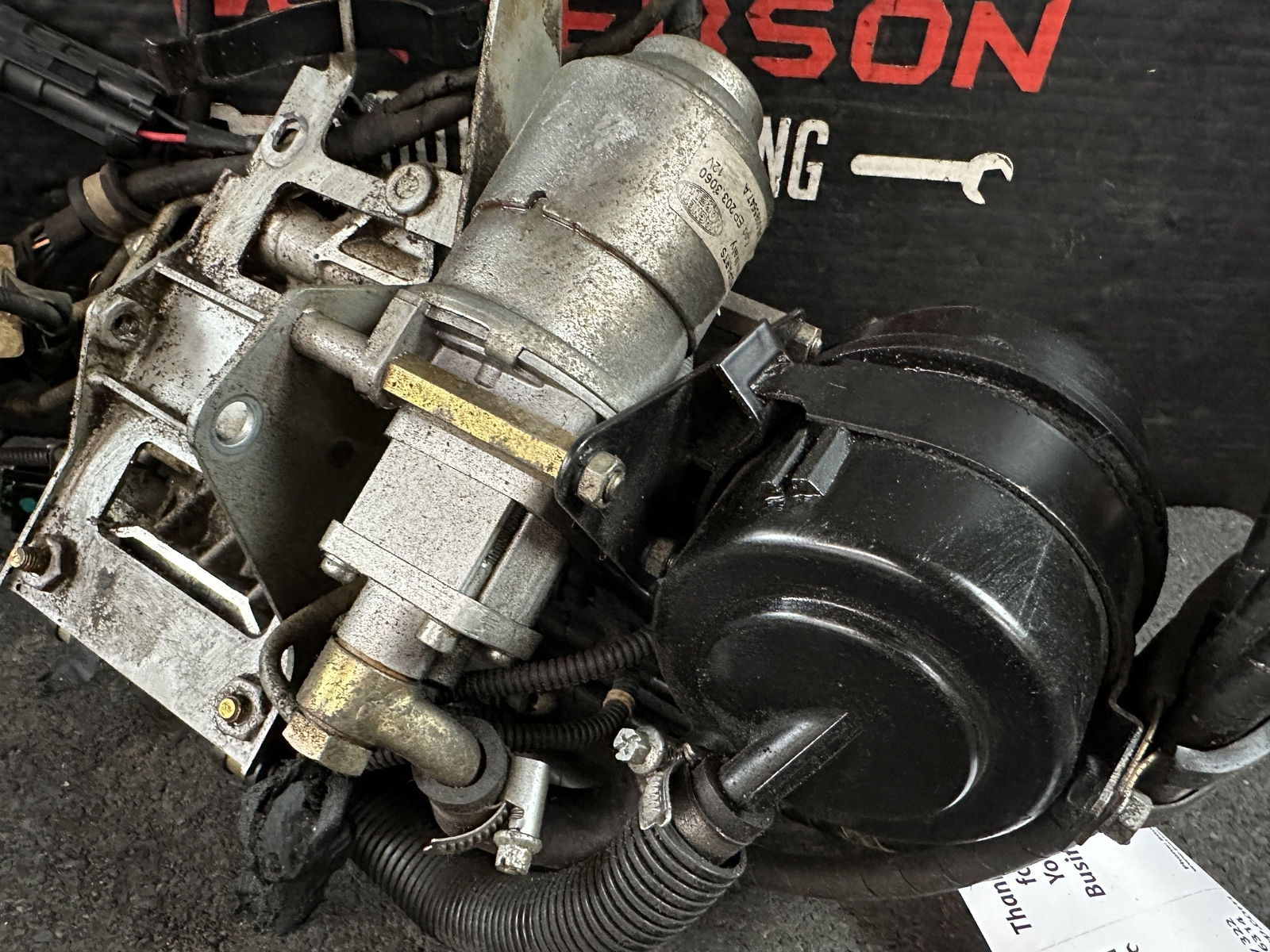20021 MASERATI SPYDER AUTOMATIC TRANSMISSION HYDRAULIC PUMP W/ LINES
