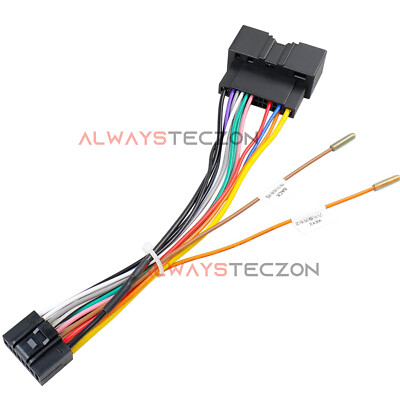 16Pin Car Stereo Radio Wiring Harness Adapter for Ford F150 Explorer Fusion