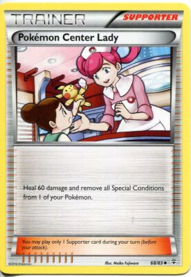 Pokemon TCG XY Generations Uncommon Card #68 Pokemon Center Lady