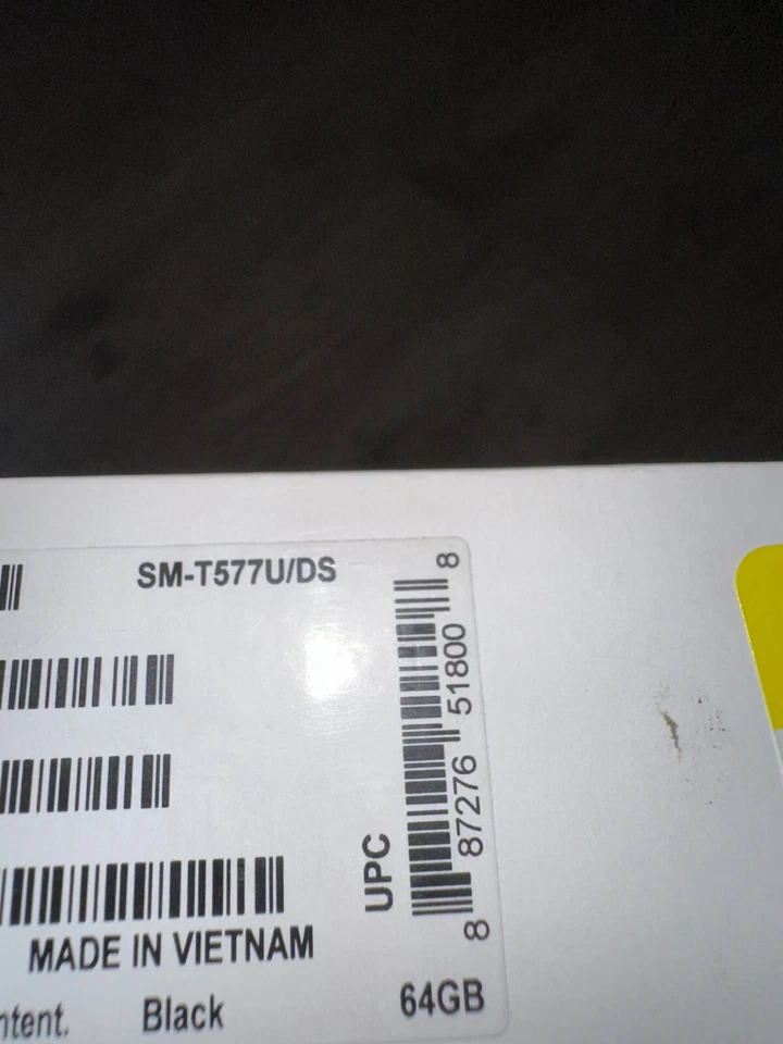 NEW SAMSUNG Galaxy Tab Active3 8" Rugged Tablet 64GB T-Mobile, sm-t577u/ds Black - Image 4 of 4