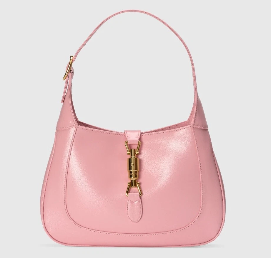 Gucci Pink Leather Small Shoulder Bag