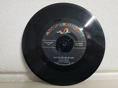 Lloyd Price and his Orchestra	(You've got) Personality	Have you ever had the  7 