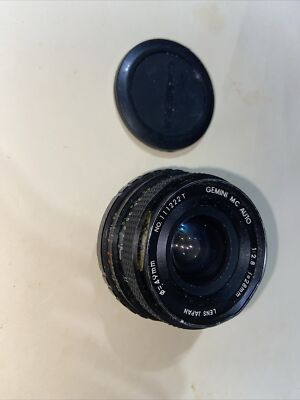Gemini 28mm 1:2.8 MC Auto Lens Untested 