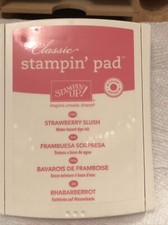 Stampin  Up Strawberry Slush ink pad