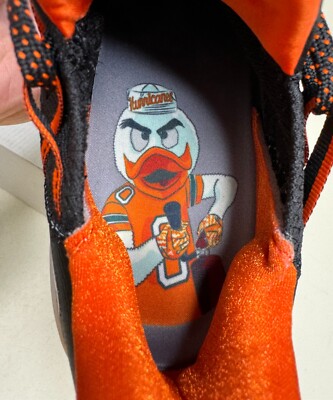Adidas Adizero 21 Miami Hurricanes PE Football Cleats Men display picture 1