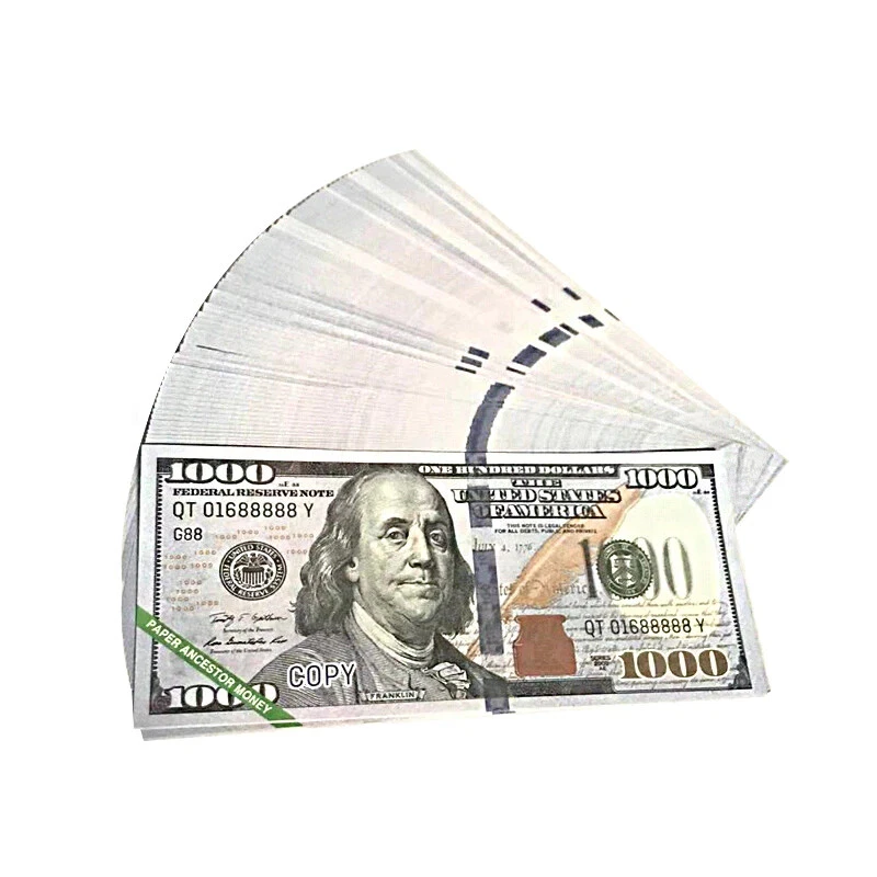 80pcs 6x3inch Paper Heaven Hell Bank Notes Currency - Image 2 of 4