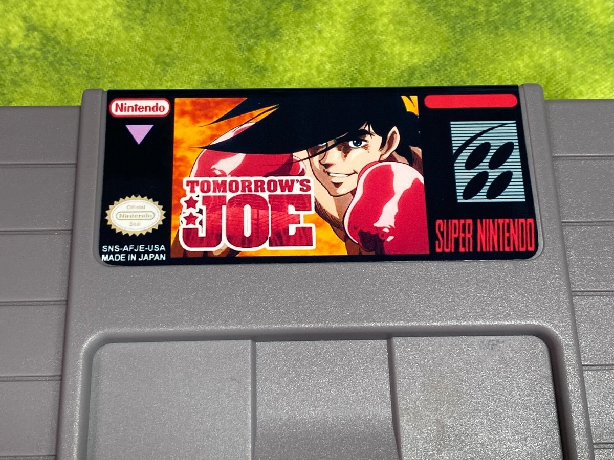 Tomorrow's Joe (Ashita no Joe) Game SNES Super Nintendo NTSC-U/C