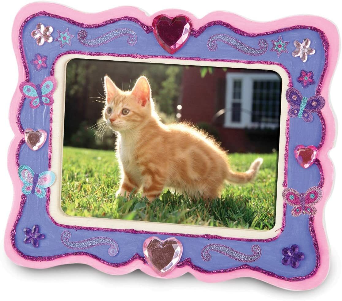 Picture Frame Craft Kit - Decorate-Your-Own Melissa & Doug
